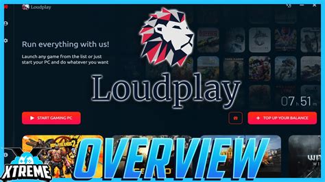 Loudplay Cloud Gaming Computer .